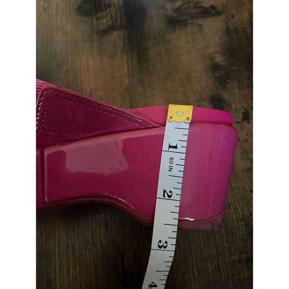 90’s Prada Hot Pink Flip Flops Size 35.5 - Picture 6 of 8